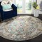 Safavieh Aria Runner Rugs, Beige and Blue - 2 x 8 ft. ARA183E-28 - alternate 5